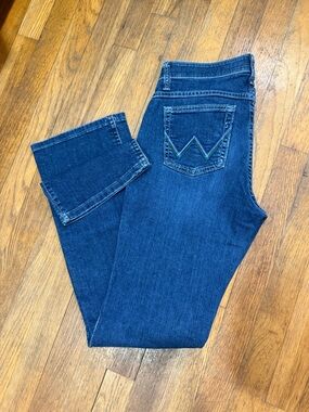 Classic Dark Blue Wrangler Q-Baby jeans